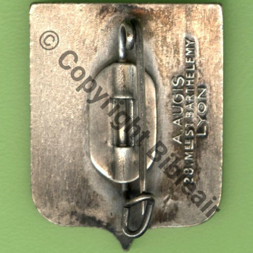 A0820 Escadron ALA 3.5  MECHERIA  A.AUGIS ST.BARTH LYON 3Li Bol fenetre Allonge Dos lisse irreg strie SNH Src.Y.GENTY 256Eur(x4) 